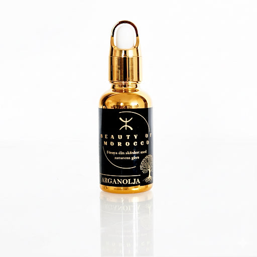 Arganolja Pump/Pipett – Ekologisk & Kallpressad Premiumolja